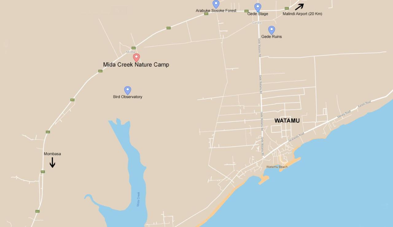 Mida Creek Nature Camp Watamu Εξωτερικό φωτογραφία